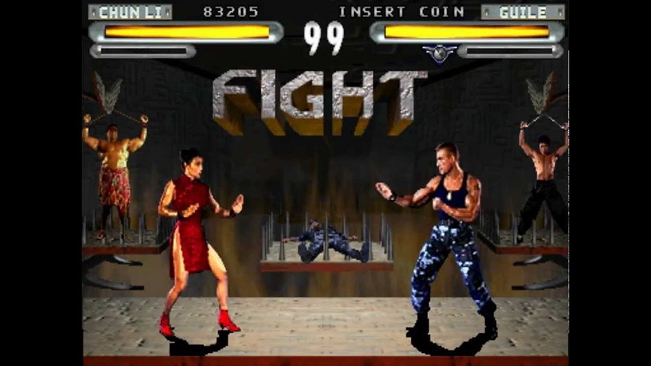 Is The Game of 'Street Fighter The Movie' starring Jean