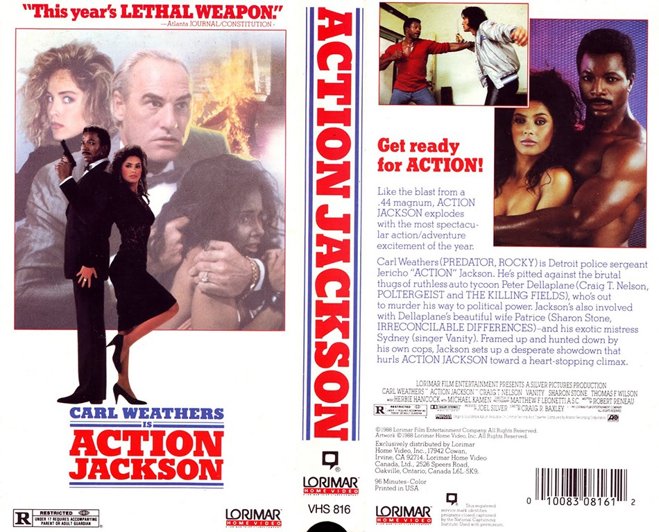 Action Jackson VHS