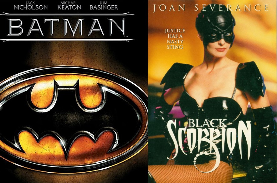 COPYCATS! Batman (1989) vs. Black Scorpion (1995) - Ultimate Action Movie  Club