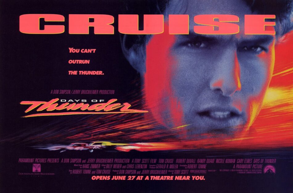 Remembering Tom Cruise S Ultimate Days Of Thunder 1990 Ultimate Action Movie Club