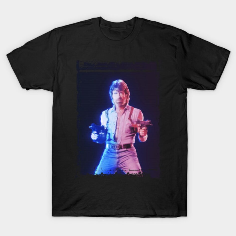 Chuck Norris Retro Art T-Shirt