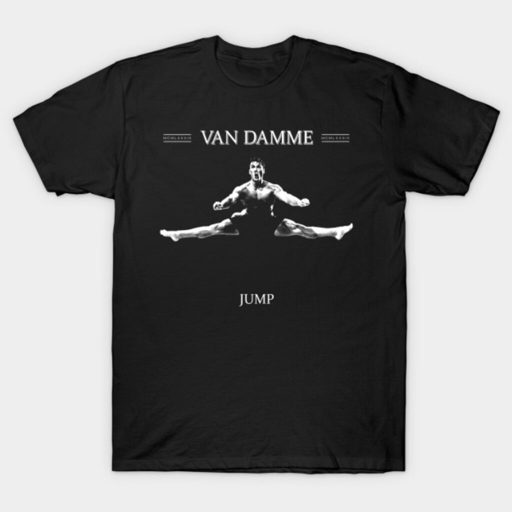 van damme t shirt