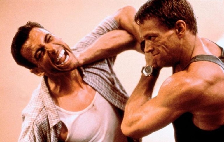 Daniel Bernhardt in Sheldon Lettich's 'Perfect Target' (1997)