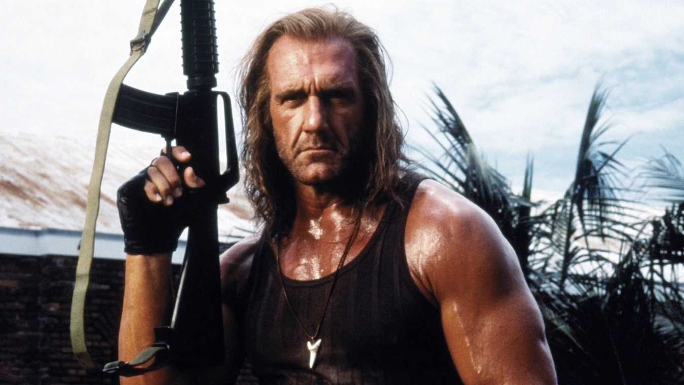Hulk Hogan and Weathers in 'Assault on Devil's - Action Movie Club
