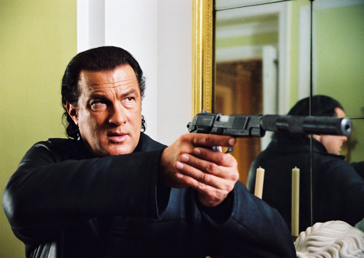 Steven Seagal in The Foreigner. 