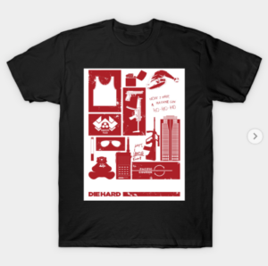 die hard christmas t shirt uk