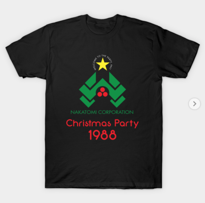 die hard christmas t shirt uk