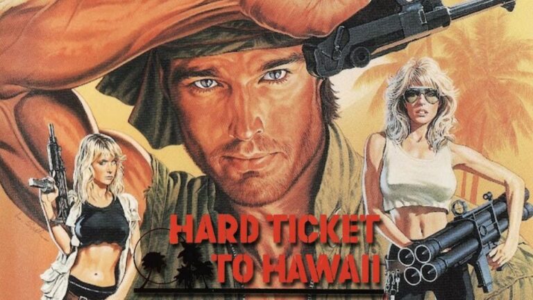 How ‘Hard Ticket to Hawaii’ Lampoons Ultimate Action Cinema to Gain Laughs